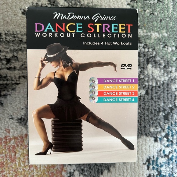 Y2K Madonna Grimes Dance Street Workout Collection DVD Set of 4 Fitness Dance - Picture 7 of 16